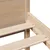 Produktbild 7 för Sängram utan madrass 75x190 cm massiv furu