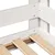 Produktbild 7 för Sängram utan madrass vit 90x200 cm massiv furu