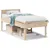 Produktbild 2 för Sängram utan madrass 90x190 cm massiv furu