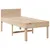 Produktbild 3 för Sängram utan madrass 80x200 cm massiv furu