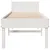 Produktbild 4 för Sängram utan madrass vit 80x200 cm massiv furu