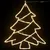 Produktbild 7 för Julbelysning Julgran silhuett 2 st 50 LEDs varmvit