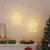 Produktbild 3 för Julbelysning ängel silhuett 2 st 50 LEDs varmvit