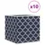 Produktbild 2 för Vikbar förvaringslådor 10 st blå 32x32x32 cm non-woven tyg