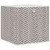 Produktbild 3 för Vikbar förvaringslådor 4 st brun 32x32x32 cm non-woven tyg
