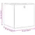 Produktbild 12 för Vikbar förvaringslådor 4 st brun 32x32x32 cm non-woven tyg