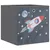 Produktbild 3 för Vikbar förvaringslådor 4 st grå 32x32x32 cm non-woven tyg