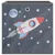 Produktbild 9 för Vikbar förvaringslådor 4 st grå 32x32x32 cm non-woven tyg