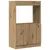 Produktbild 2 för Högskåp ek 63x33x100 cm konstruerat trä