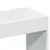 Produktbild 9 för Högskåp vit 63x33x140 cm konstruerat trä