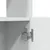 Produktbild 10 för Högskåp vit 92x33x100 cm konstruerat trä