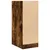 Produktbild 7 för Apoteksskåp rökfärgad ek 30x41x77,5 cm konstruerat trä