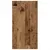 Produktbild 6 för Apoteksskåp åldrat trä 30x41x77,5 cm konstruerat trä