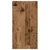 Produktbild 6 för Apoteksskåp åldrat trä 40x41x77,5 cm konstruerat trä