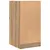 Produktbild 7 för Apoteksskåp ek 40x41x77,5 cm konstruerat trä