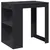 Produktbild 2 för Barbord svart 102x70x103,5 cm konstruerat trä
