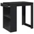 Produktbild 4 för Barbord svart 102x70x103,5 cm konstruerat trä