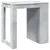 Produktbild 7 för Barbord betonggrå 102x70x103,5 cm konstruerat trä