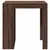 Produktbild 5 för Barbord brun ek 102x70x103,5 cm konstruerat trä