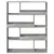 Produktbild 4 för Bokhylla betonggrå 100x33x125,5 cm konstruerat trä