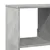 Produktbild 7 för Bokhylla betonggrå 100x33x125,5 cm konstruerat trä