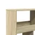 Produktbild 7 för Bokhylla sonoma-ek 100x33x125,5 cm konstruerat trä
