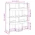 Produktbild 9 för Bokhylla sonoma-ek 100x33x125,5 cm konstruerat trä