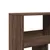 Produktbild 7 för Bokhylla brun ek 100x33x125,5 cm konstruerat trä