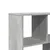 Produktbild 7 för Bokhylla betonggrå 100x33x156,5 cm konstruerat trä