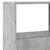 Produktbild 7 för Bokhylla betonggrå 100x33x155,5 cm konstruerat trä
