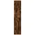 Produktbild 5 för Bokhylla rökfärgad ek 100x33x155,5 cm konstruerat trä