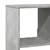Produktbild 7 för Rumsavdelare betonggrå 100x33x125,5 cm konstruerat trä