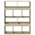 Produktbild 4 för Rumsavdelare sonoma-ek 100x33x125,5 cm konstruerat trä