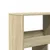 Produktbild 7 för Rumsavdelare sonoma-ek 100x33x125,5 cm konstruerat trä