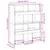 Produktbild 9 för Rumsavdelare brun ek 100x33x125,5 cm konstruerat trä