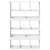 Produktbild 4 för Rumsavdelare vit 100x33x156,5 cm konstruerat trä