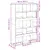 Produktbild 9 för Rumsavdelare rökfärgad ek 100x33x156,5 cm konstruerat trä