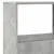 Produktbild 7 för Rumsavdelare betonggrå 100x33x155,5 cm konstruerat trä