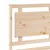 Produktbild 7 för Sängram utan madrass extra lång 100x210 cm massivt trä