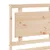 Produktbild 7 för Sängram utan madrass extra lång 100x220 cm massivt trä