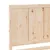 Produktbild 7 för Sängram utan madrass extra lång 160x210 cm massivt trä