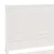 Produktbild 7 för Sängram utan madrass extra lång vit 160x220 cm massivt trä