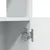Produktbild 10 för Högskåp vit 63x33x180 cm konstruerat trä