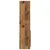 Produktbild 6 för Högskåp åldrat trä 92x33x140 cm konstruerat trä