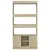 Produktbild 5 för Högskåp sonoma-ek 92x33x180 cm konstruerat trä