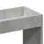 Produktbild 9 för Högskåp betonggrå 92x33x180 cm konstruerat trä