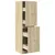 Produktbild 2 för Apoteksskåp sonoma-ek 40x41x144,5 cm konstruerat trä