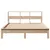 Produktbild 4 för Sängram utan madrass 140x190 cm massiv furu
