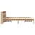 Produktbild 5 för Sängram utan madrass 140x190 cm massiv furu