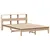 Produktbild 3 för Sängram utan madrass 135x190 cm massiv furu